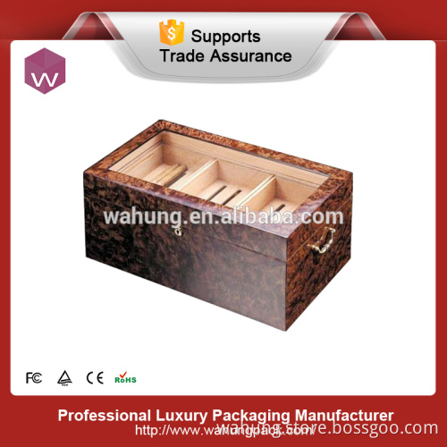 Luxury antique wooden cigar display boxes for sale